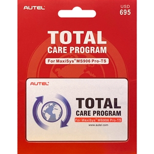 Autel MS906PT1YRUP Total Care Program Card for MS906PROTS