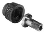 Schley Products 3/8" Drive 17mm Impact 6 Point Male Honda / Accura Fuel Filter Banjo Bolt Socket SCH89800