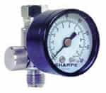 Sharpe Manufacturing High Volume Air Adjusting Regulator with Gauge 36AAV-HV SHA3310