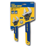 Vise Grip 6" and 10" 2 Piece Adjustable Wrench Set VGP2078700