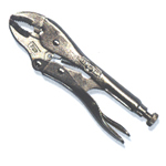 Vise Grip 7" Curved Jaw Locking Pliers with Wire Cutter VGP7WR