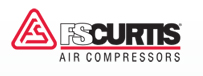 FS-Curtis OL10 Base Mounted 10HP Oil-less Air Compressors (230V or 460V 3-Phase)