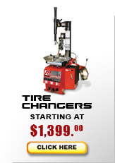 tire changers starting at $1,150